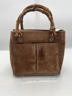 Gucci Suede Diana Handbag